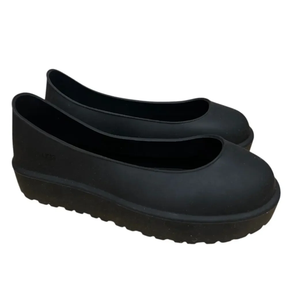 UGG black rubber